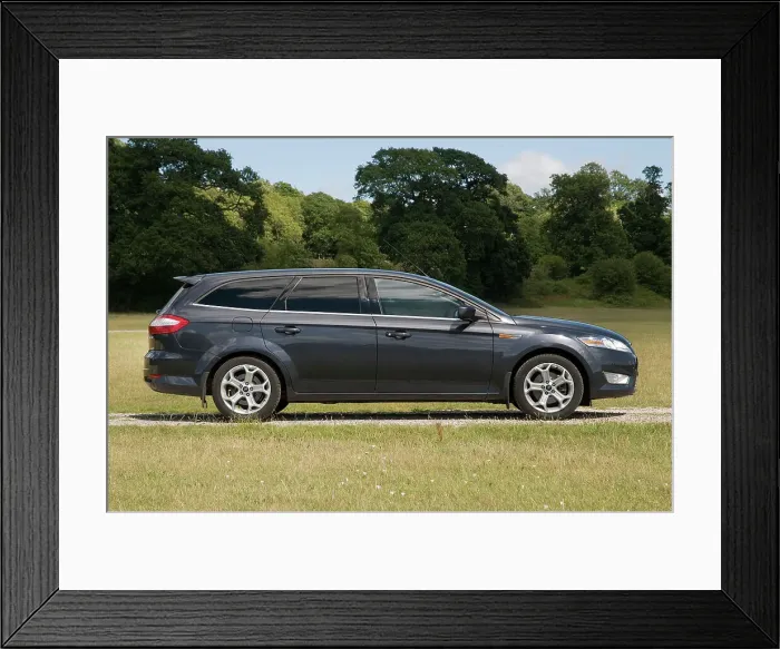 Framed Print : 2009 Ford Mondeo Tdci Estate