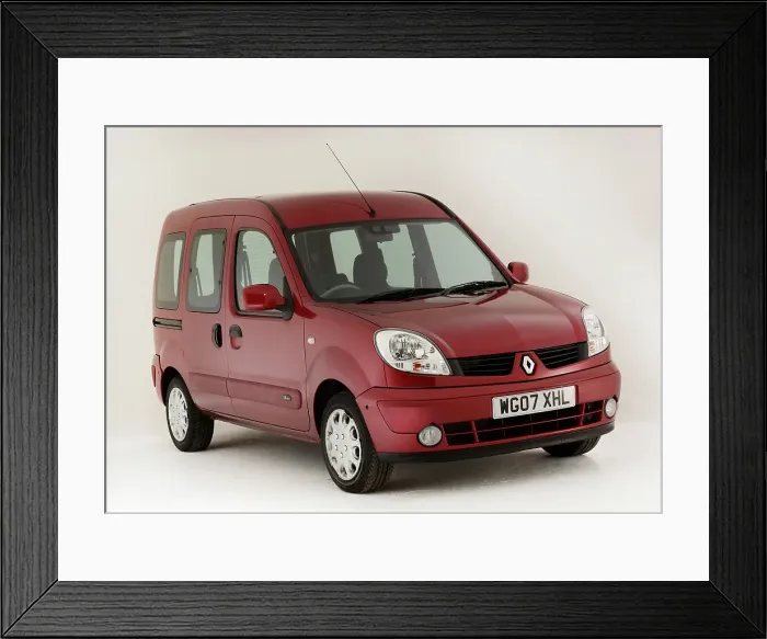 Framed Print : 2007 Renault Kangoo Framed Print : 2007 Renault Kangoo