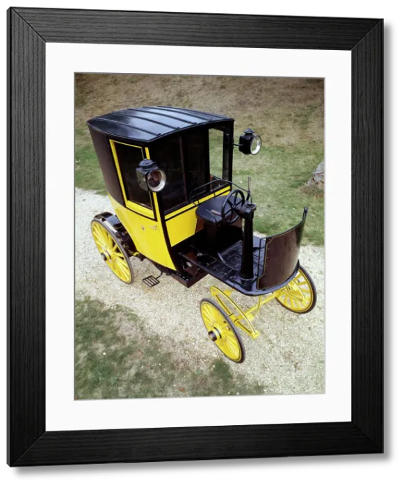 Framed Print : 1897 Bersey Electric Taxi Framed Print : 1897 Bersey Electric Taxi
