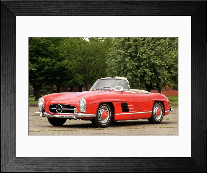 Framed Print : 1961 Mercedes Benz 300SL Framed Print : 1961 Mercedes Benz 300SL