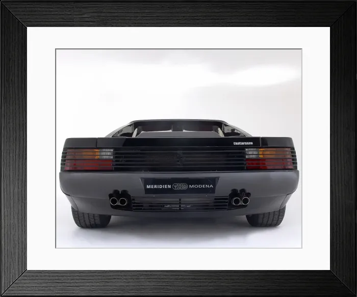 Framed Print : 1988 Ferrari Testarossa Framed Print : 1988 Ferrari Testarossa
