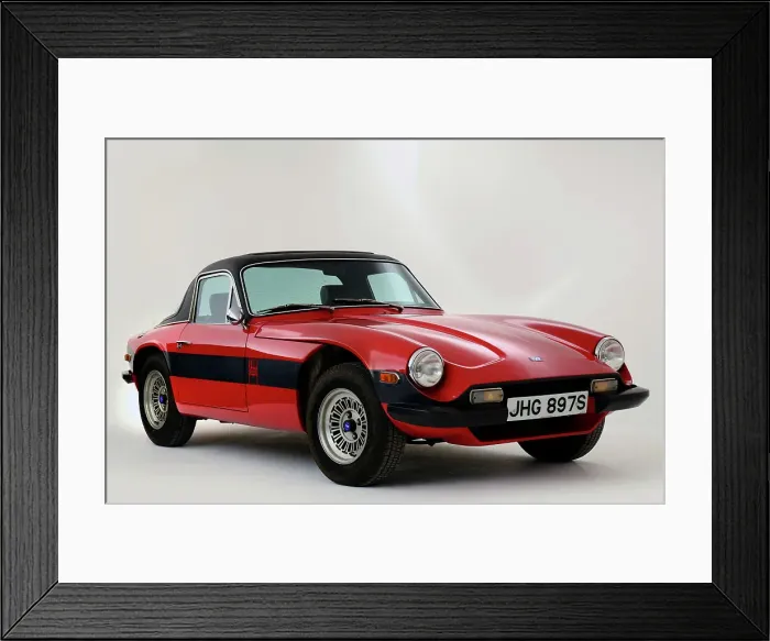 Framed Print : 1977 TVR 3000M