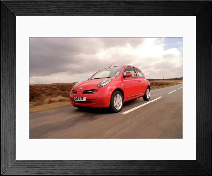 Framed Print : 2003 Nissan Micra Dci Framed Print : 2003 Nissan Micra Dci