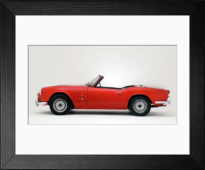 Framed Print : 1966 Triumph Spitfire Mk2