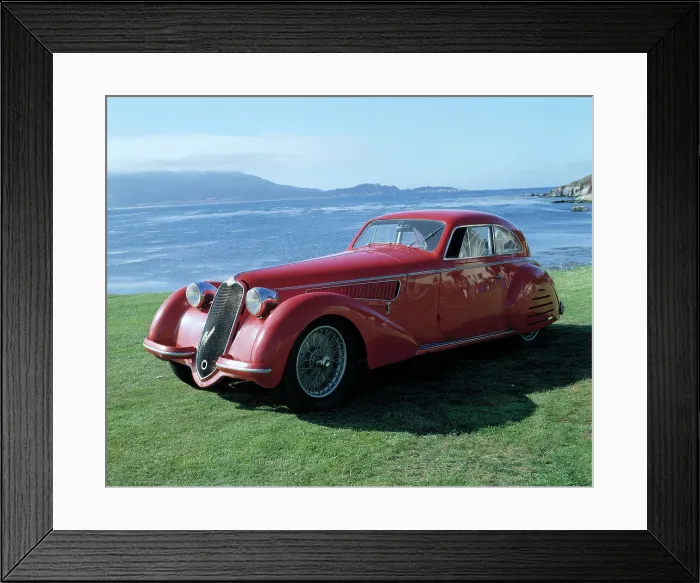 Framed Print : 1938 Alfa Romeo 8c 2900B Berlinetta Framed Print : 1938 Alfa Romeo 8c 2900B Berlinetta
