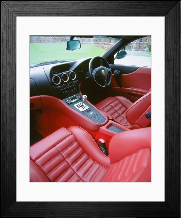 Framed Print : 1997 Ferrari 550 Maranello Framed Print : 1997 Ferrari 550 Maranello