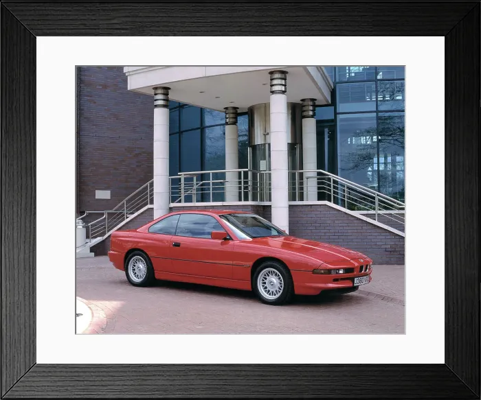 Framed Print : 1992 BMW 850i Framed Print : 1992 BMW 850i