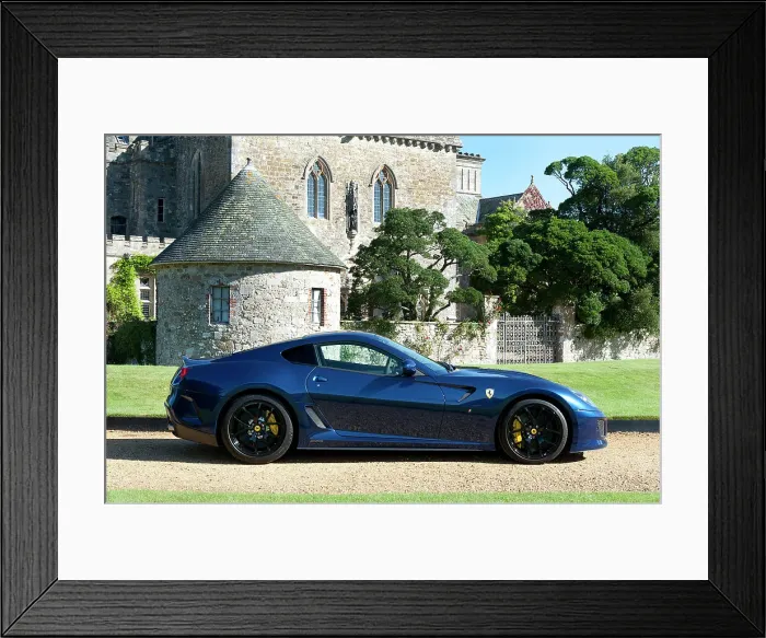 Framed Print : 2010 Ferrari 599 GTO Framed Print : 2010 Ferrari 599 GTO