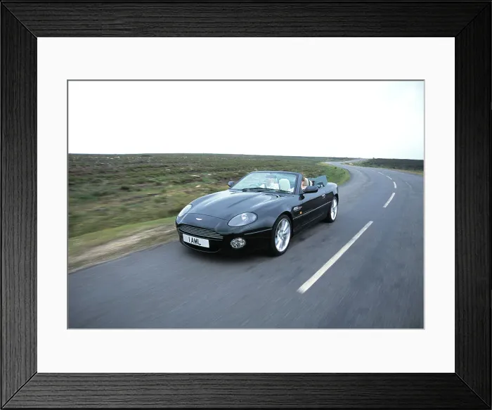 Framed Print : 2001 Aston Martin DB7 Vantage Framed Print : 2001 Aston Martin DB7 Vantage