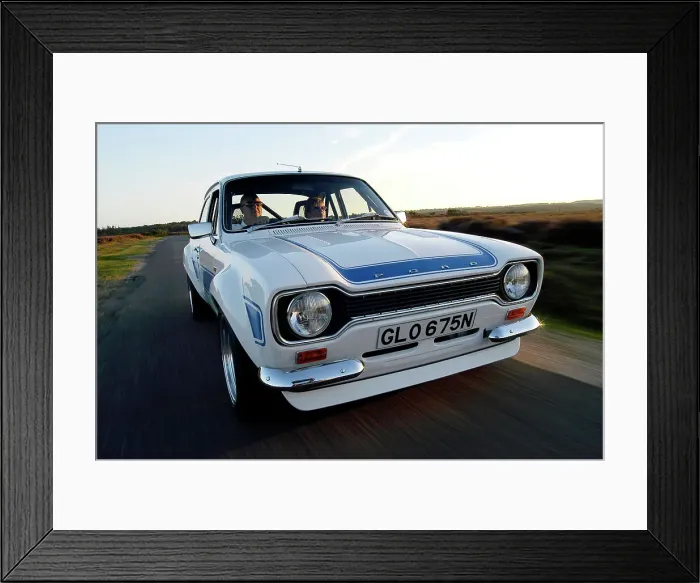 Framed Print : 1975 Ford Escort RS2000 Framed Print : 1975 Ford Escort RS2000