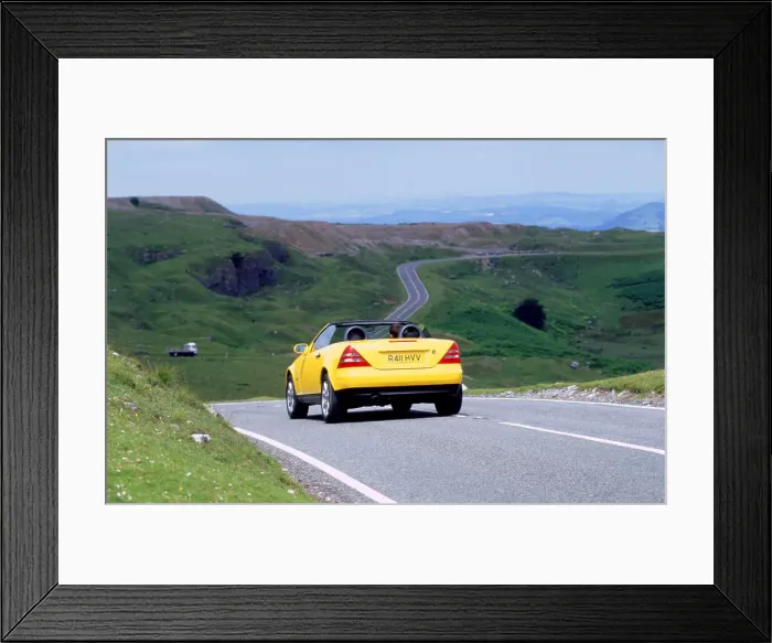 Framed Print : 1998 Mercedes Benz SLK 230 Framed Print : 1998 Mercedes Benz SLK 230