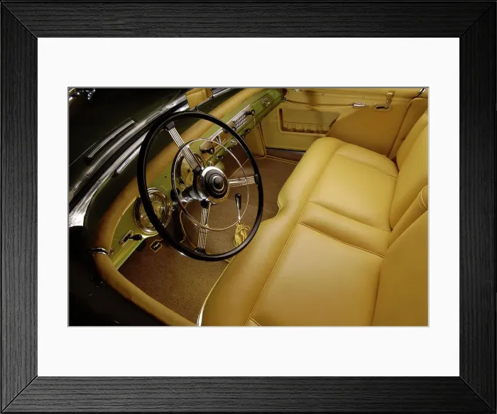 Framed Print : Nash Healey 1953. Artist: Simon Clay Framed Print : Nash Healey 1953. Artist: Simon Clay