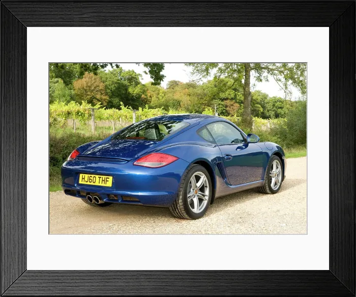 Framed Print : 2010 Porsche Cayman Framed Print : 2010 Porsche Cayman