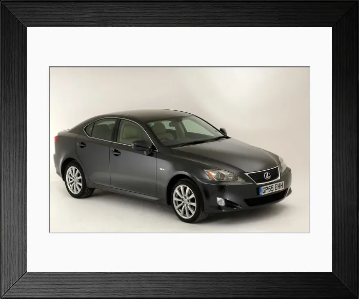 Framed Print : 2005 Lexus IS 220d Framed Print : 2005 Lexus IS 220d