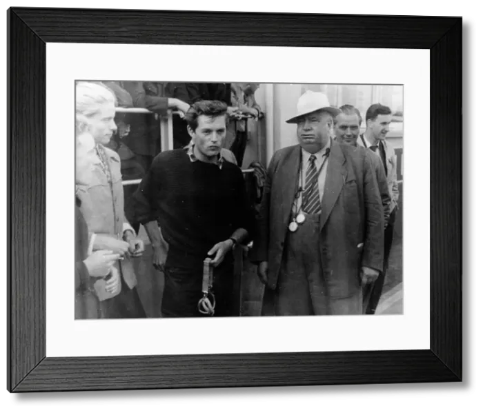 Framed Print : Alfred Neubauer, c1954-c1955