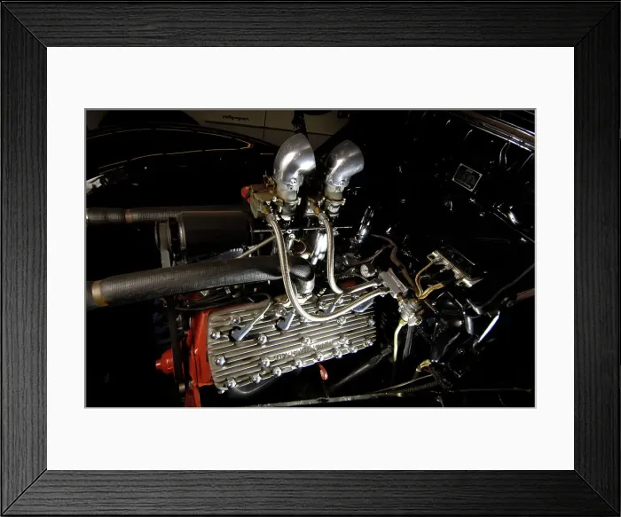 Framed Print : Ford Deluxe customised 1940. Artist: Simon Clay Framed Print : Ford Deluxe customised 1940. Artist: Simon Clay