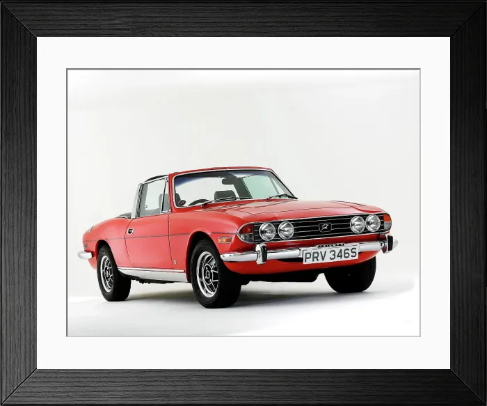 Framed Print : 1973 Triumph Stag Framed Print : 1973 Triumph Stag
