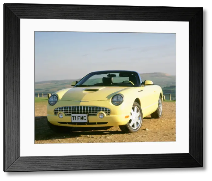 Framed Print : 2003 Ford Thunderbird convertible Framed Print : 2003 Ford Thunderbird convertible