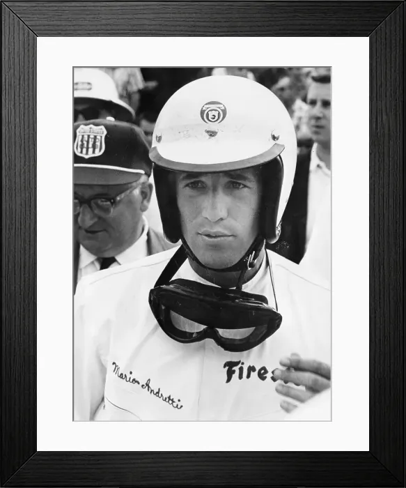Framed Print : Mario Andretti Framed Print : Mario Andretti