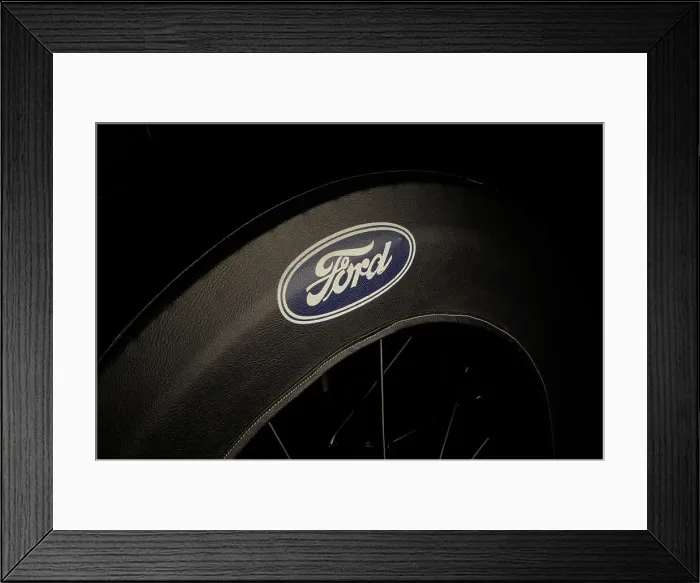 Framed Print : Ford Delivery van 1929. Artist: Simon Clay Framed Print : Ford Delivery van 1929. Artist: Simon Clay
