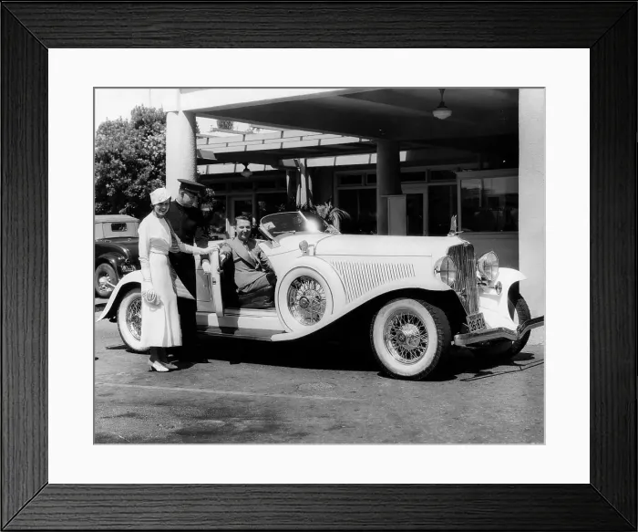 Framed Print : 1932 Auburn 12-60 Boattail Speedster, (c1932?) Framed Print : 1932 Auburn 12-60 Boattail Speedster, (c1932?)