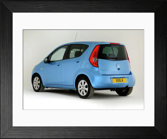 Framed Print : 2010 Vauxhall Agila Framed Print : 2010 Vauxhall Agila