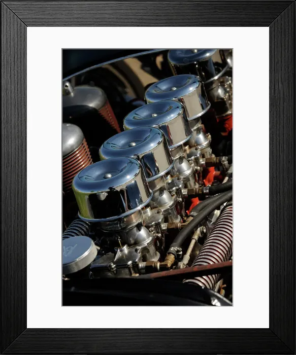 Framed Print : Ford Burning Desire Roadster 1927. Artist: Simon Clay Framed Print : Ford Burning Desire Roadster 1927. Artist: Simon Clay