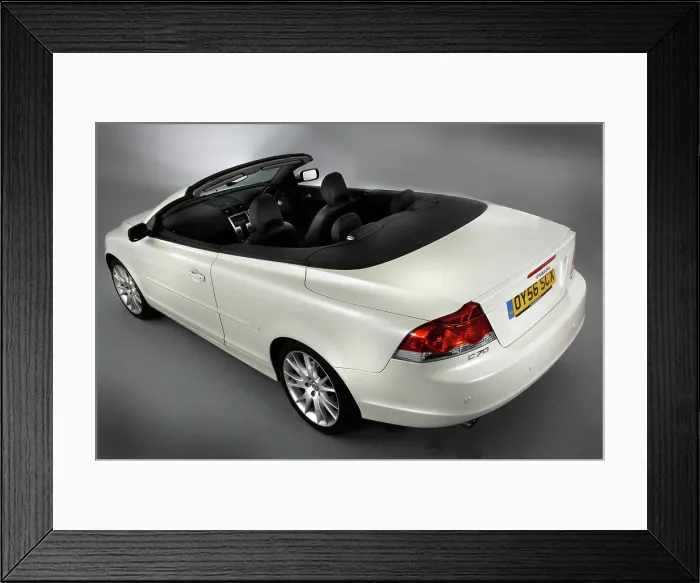 Framed Print : 2006 Volvo C70 Convertible Framed Print : 2006 Volvo C70 Convertible