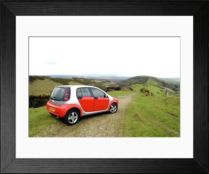 Framed Print : 2004 Smart Forfour Framed Print : 2004 Smart Forfour
