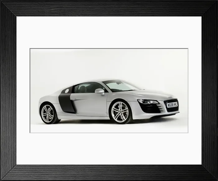 Framed Print : 2008 Audi R8 Framed Print : 2008 Audi R8