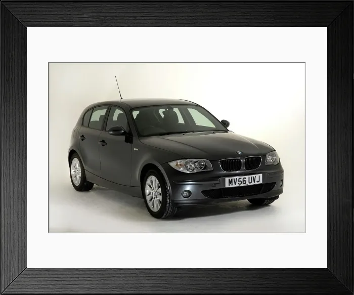 Framed Print : 2006 BMW 116i Framed Print : 2006 BMW 116i