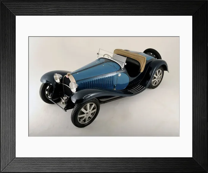 Framed Print : Bugatti type 55 1932. Artist: Simon Clay Framed Print : Bugatti type 55 1932. Artist: Simon Clay