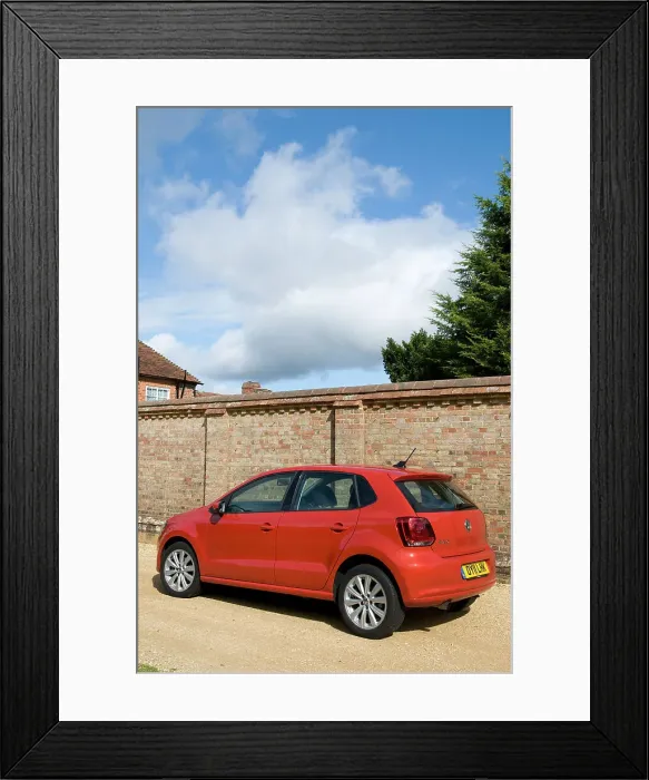 Framed Print : 2011 Volkswagen Polo SEL 1.2 Tsi Framed Print : 2011 Volkswagen Polo SEL 1.2 Tsi