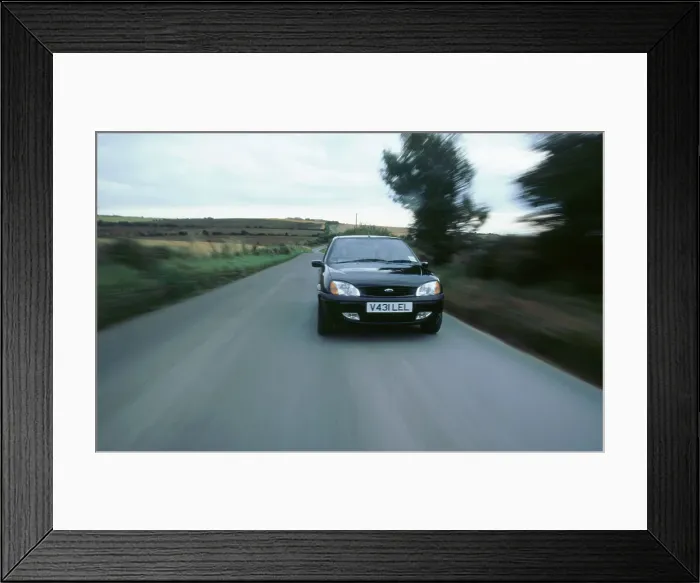 Framed Print : 1999 Ford Fiesta Zetec Framed Print : 1999 Ford Fiesta Zetec