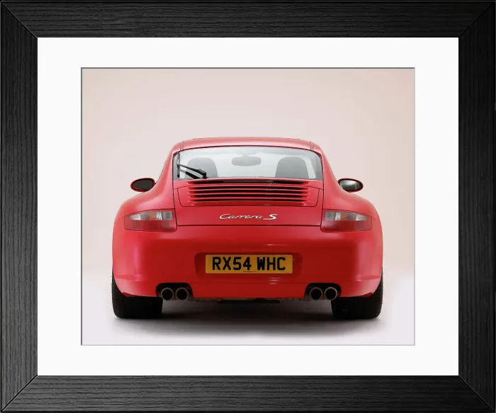 Framed Print : 2004 Porsche 911 Carrera 2s Framed Print : 2004 Porsche 911 Carrera 2s