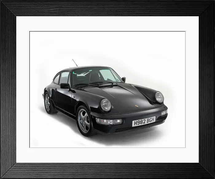 Framed Print : 1991 Porsche 964 Carrera 4 Framed Print : 1991 Porsche 964 Carrera 4