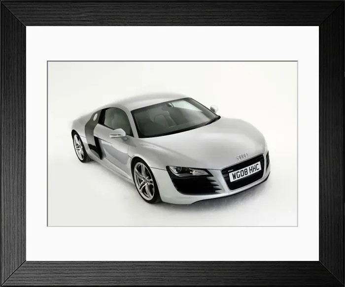 Framed Print : 2008 Audi R8 Framed Print : 2008 Audi R8