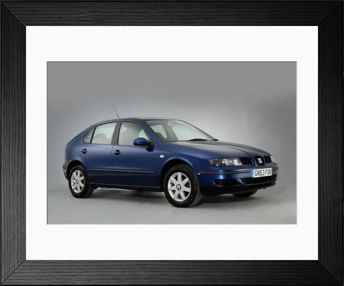 Framed Print : 2003 Seat Leon S Framed Print : 2003 Seat Leon S