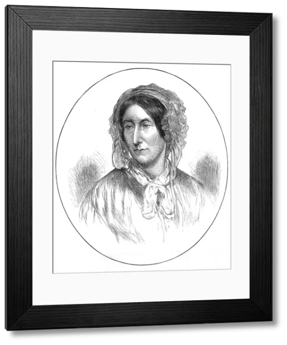 Framed Print : The late Mrs. Somerville, 1872. Creator: Unknown Framed Print : The late Mrs. Somerville, 1872. Creator: Unknown