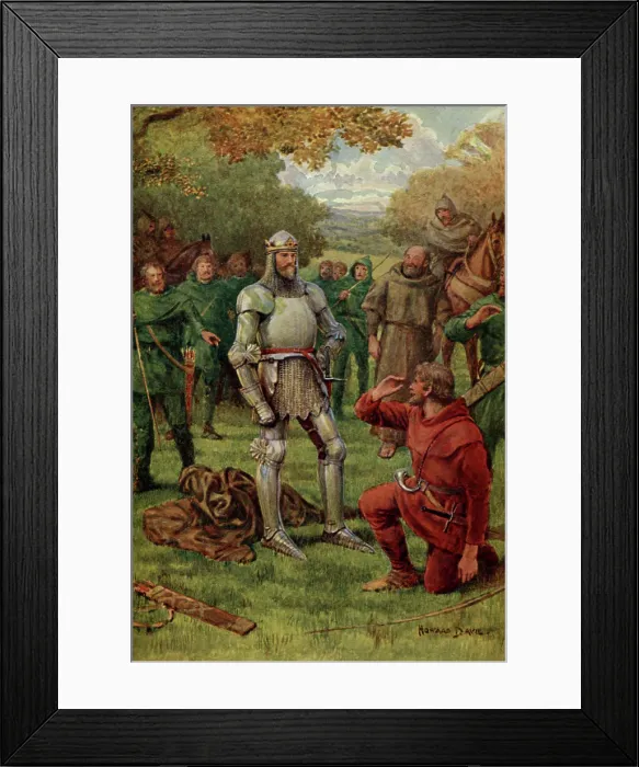 Framed Print : The King! The King!, 1932. Creator: Howard Davie Framed Print : The King! The King!, 1932. Creator: Howard Davie
