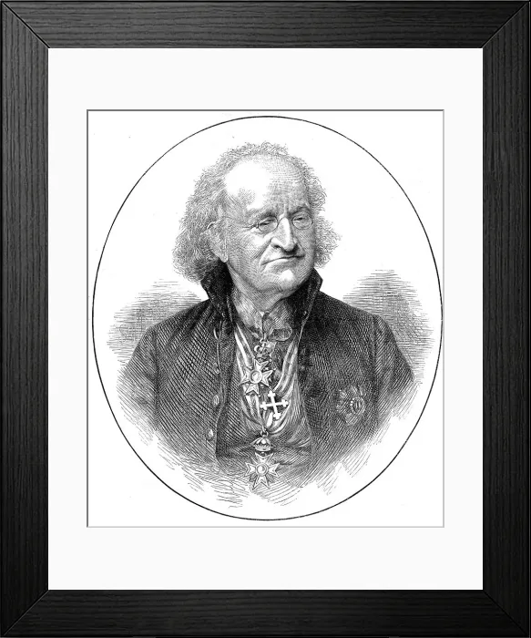 Framed Print : The late Sir John Bowring, 1872. Creator: Unknown Framed Print : The late Sir John Bowring, 1872. Creator: Unknown
