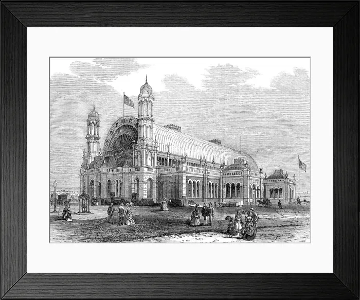 Framed Print : New South Wales Agricultural Exhibition, 1872. Creator: Unknown Framed Print : New South Wales Agricultural Exhibition, 1872. Creator: Unknown
