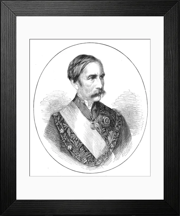 Framed Print : Sir Bartle Frere, K.C.B. G.C.S.I. 1872. Creator: Unknown Framed Print : Sir Bartle Frere, K.C.B. G.C.S.I. 1872. Creator: Unknown