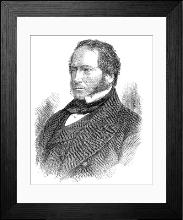 Framed Print : Baron Hanmer, of Hanmer, Flint, 1872. Creator: Unknown Framed Print : Baron Hanmer, of Hanmer, Flint, 1872. Creator: Unknown