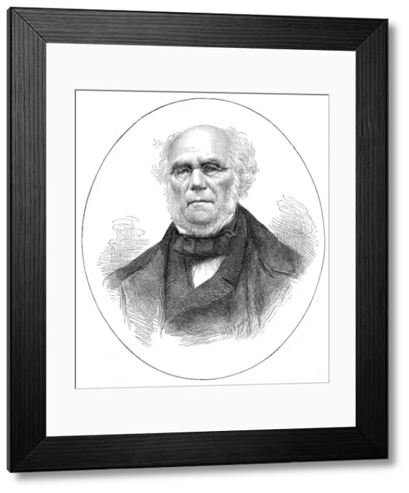 Framed Print : The late Lord Kinloch, Scotch judge, 1872. Creator: Unknown Framed Print : The late Lord Kinloch, Scotch judge, 1872. Creator: Unknown