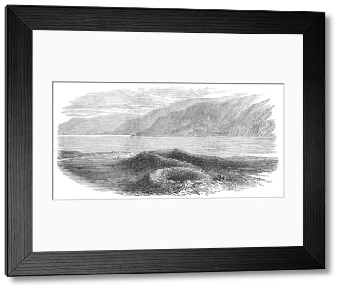 Framed Print : Serpent-shaped mound in Argyleshire, 1872. Creator: Unknown Framed Print : Serpent-shaped mound in Argyleshire, 1872. Creator: Unknown