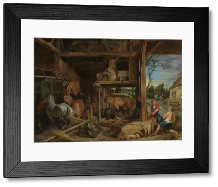Framed Print : The Prodigal Son, c1618. Creator: Peter Paul Rubens Framed Print : The Prodigal Son, c1618. Creator: Peter Paul Rubens