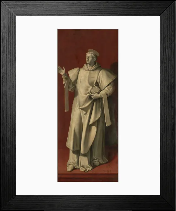 Framed Print : Saint Stephen, 1574. Creator: Martin de Vos Framed Print : Saint Stephen, 1574. Creator: Martin de Vos