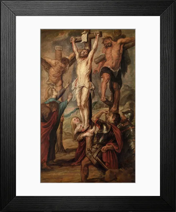 Framed Print : Calvary, c1620s. Creator: Peter Paul Rubens Framed Print : Calvary, c1620s. Creator: Peter Paul Rubens