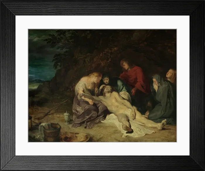 Framed Print : The Lamentation over the Dead Christ, 1614. Creator: Peter Paul Rubens Framed Print : The Lamentation over the Dead Christ, 1614. Creator: Peter Paul Rubens